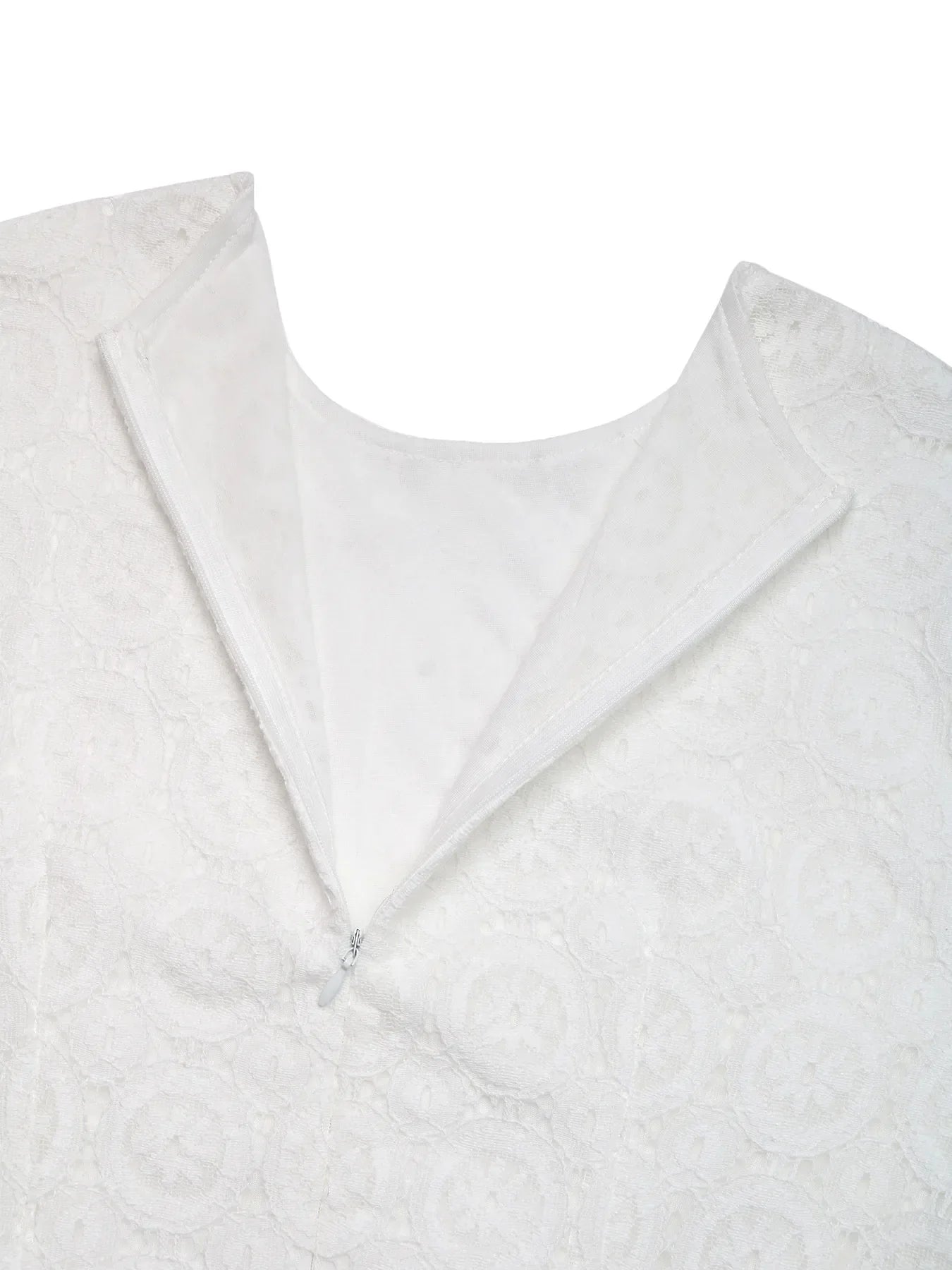 Lace Long Sleeve Midi Dress