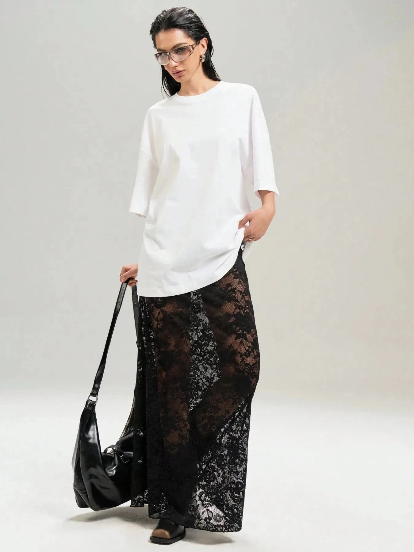 Lace Maxi Skirt