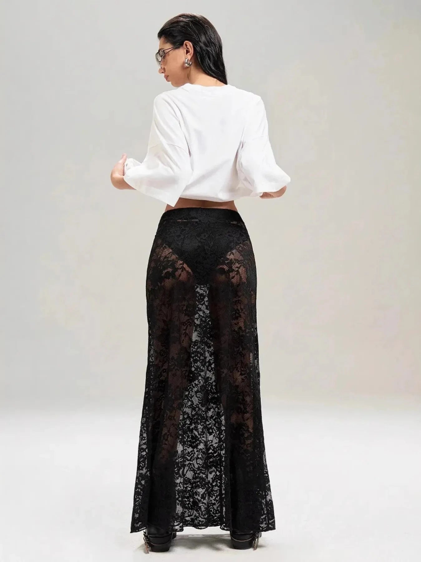 Lace Maxi Skirt