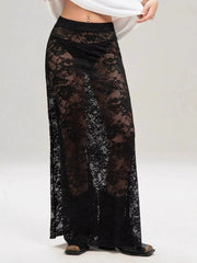 Lace Maxi Skirt