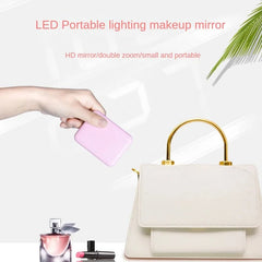 LED Pocket Mirror with Magnification