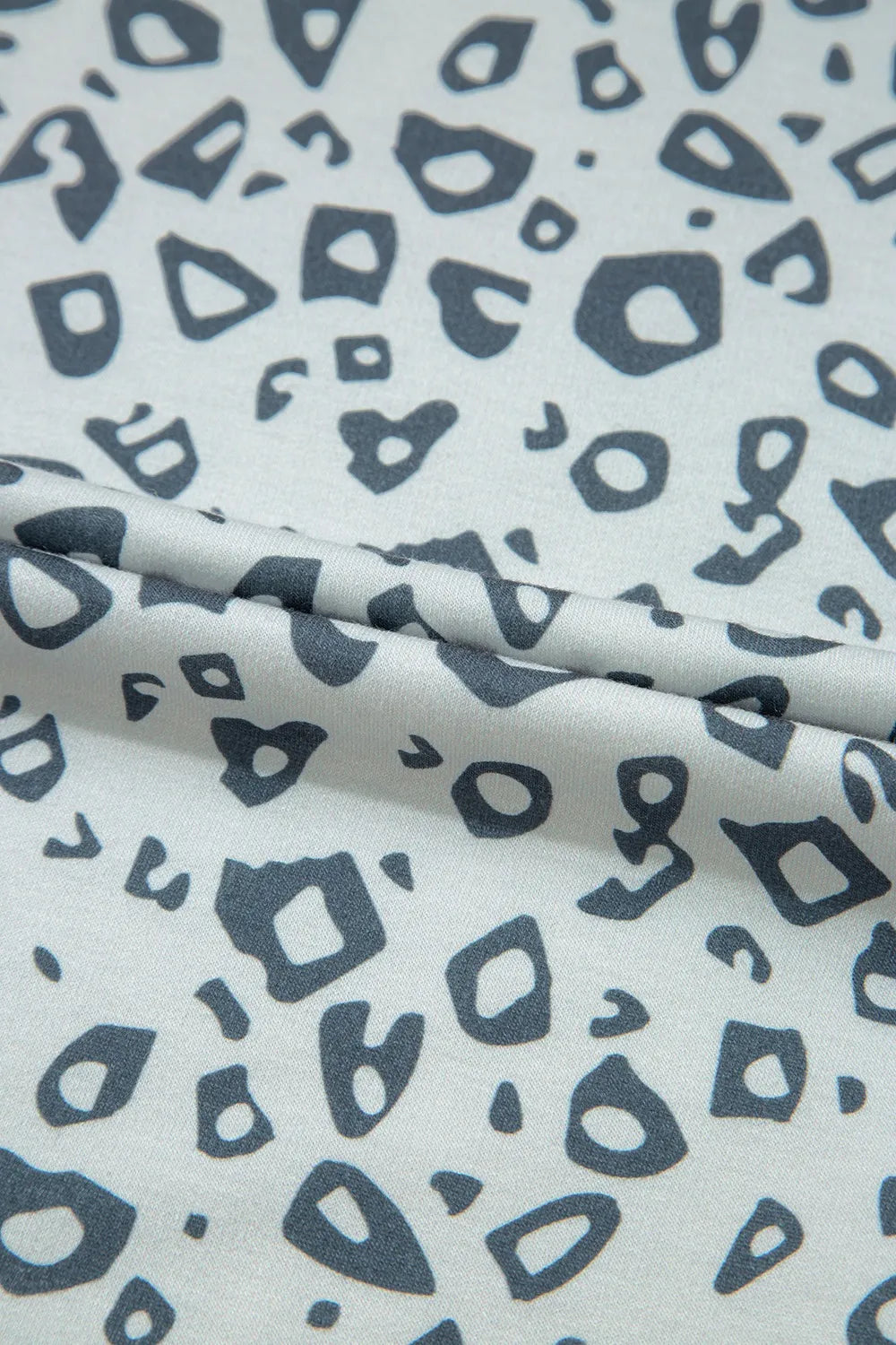 Leopard High Waist Side Bow Pants