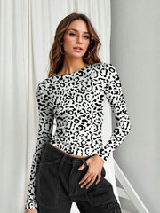 Long Sleeve Cropped T-Shirt