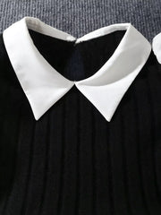 Long Sleeve Peplum Top and Pants Set