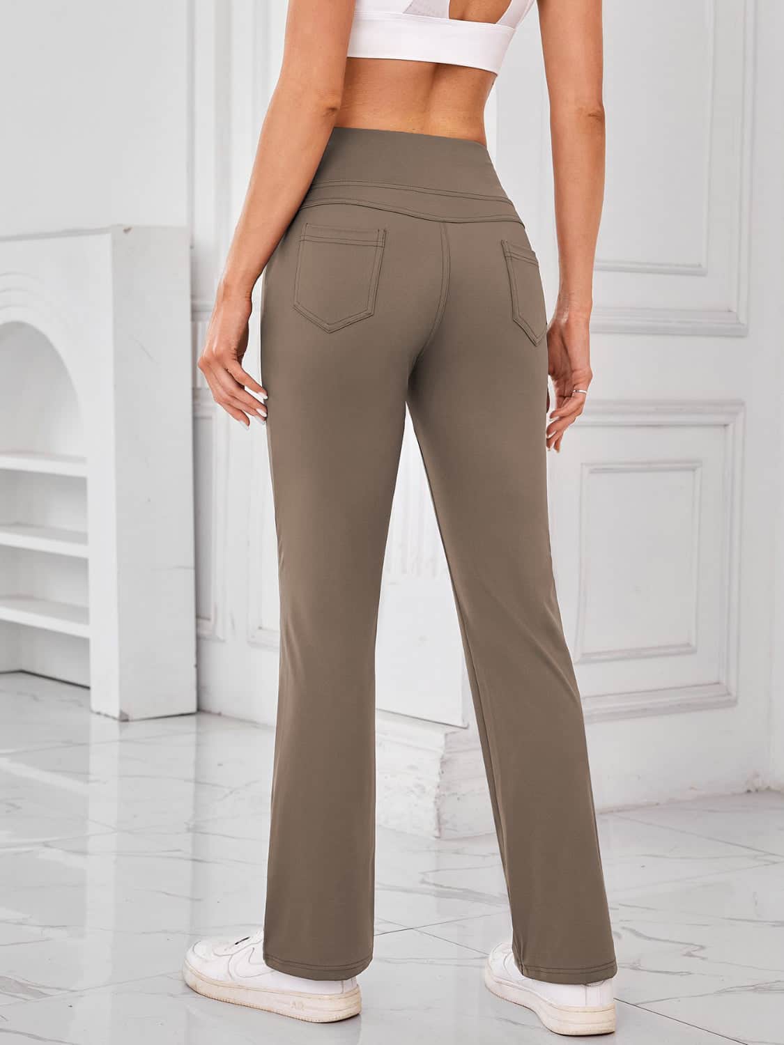 Lovelet High Waist Active Pants with Pockets