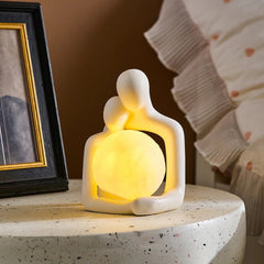Luxury LED Art Home Decor: Nordic Figurines