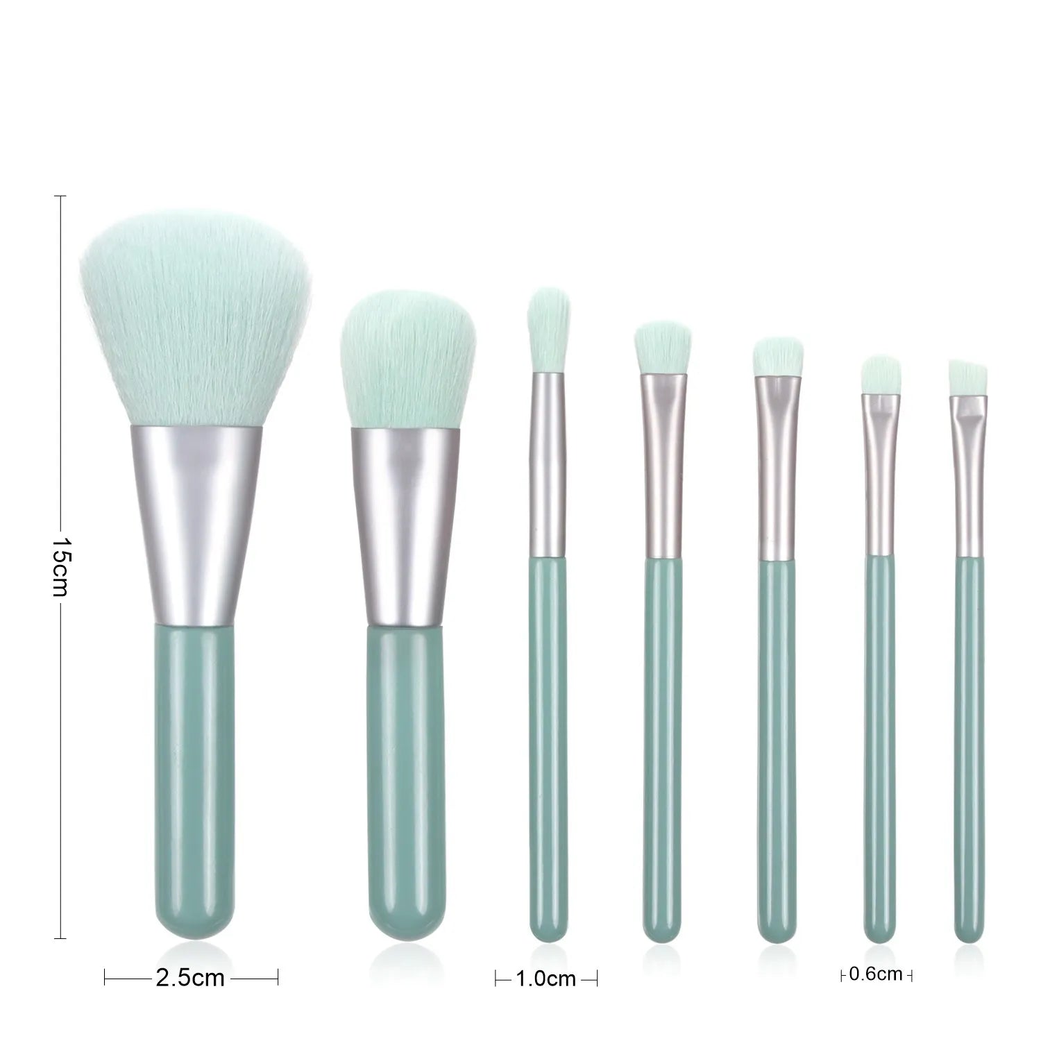 Luxury Makeup Brush Set: Blush, Powder, Eyeshadow, Foundation brush opp