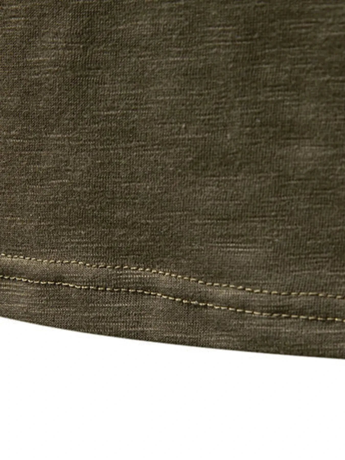 Men's Button Detail Long Sleeve T-Shirt