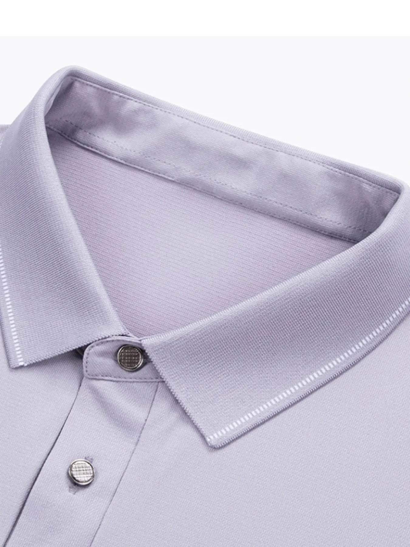 Men's Button Detail Short Sleeve Polo