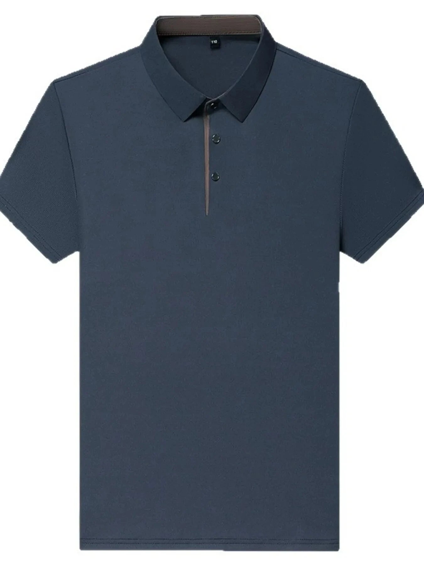 Men's Button Detail Short Sleeve Polo Shangqing / 165