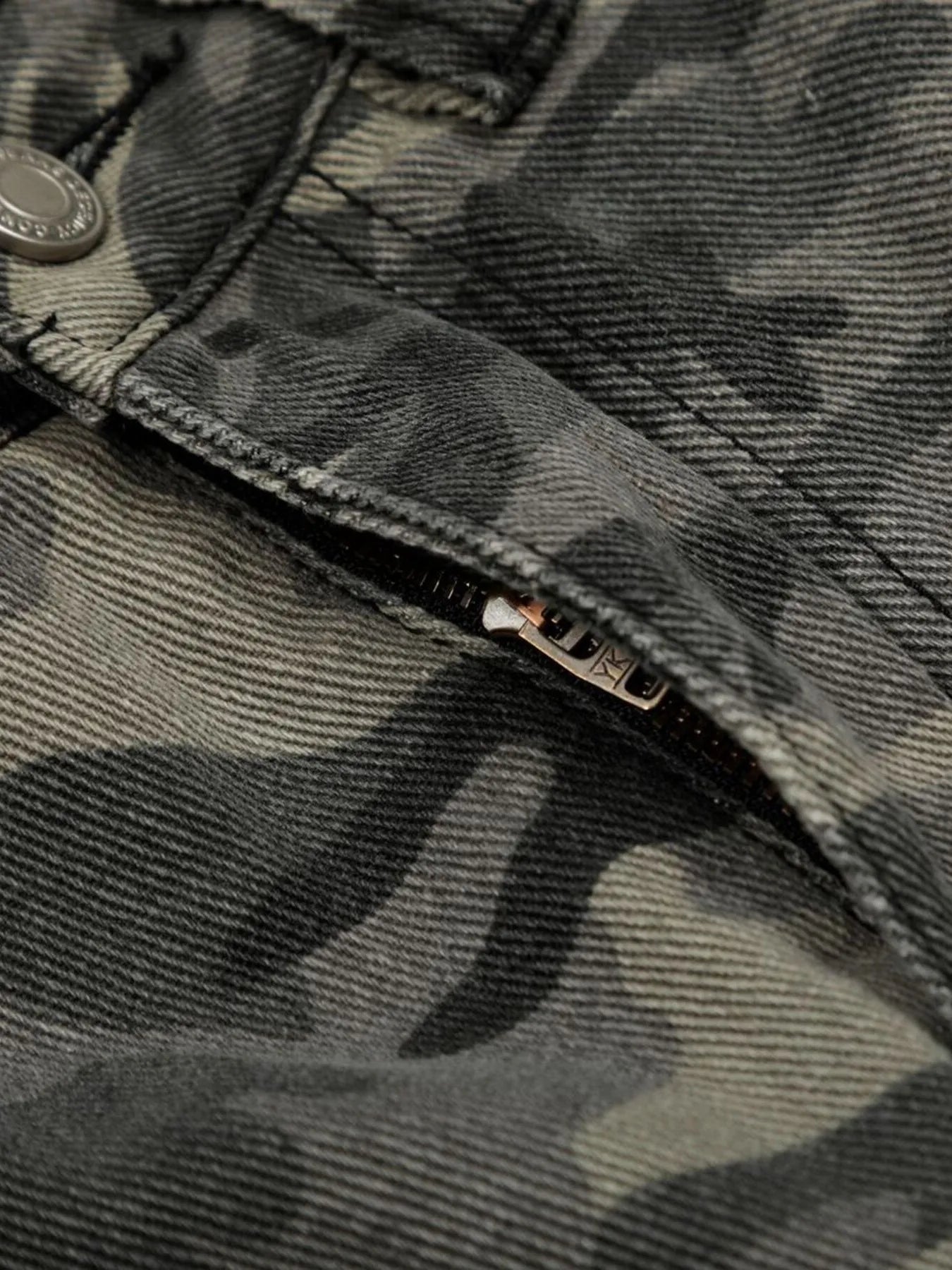 Men's Camouflage Cargo Capris Jeans