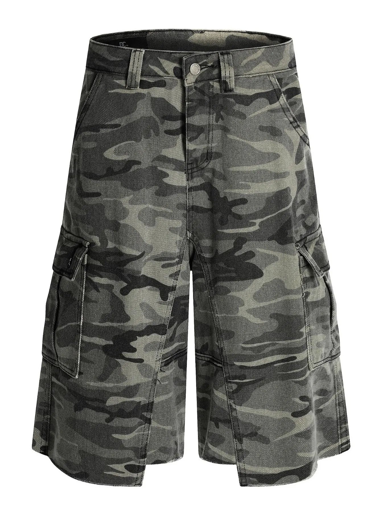 Men's Camouflage Cargo Capris Jeans