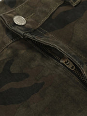 Men's Camouflage Wide Leg Jeans