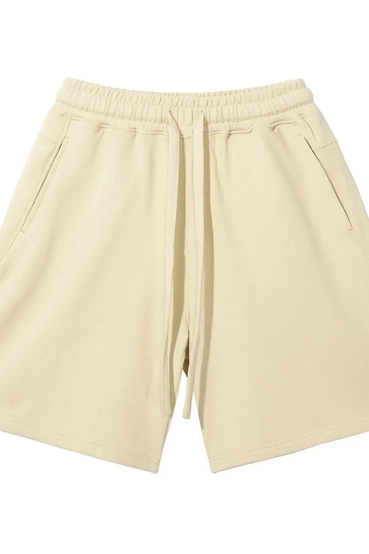 Men's Casual Drawstring Shorts Tan / S
