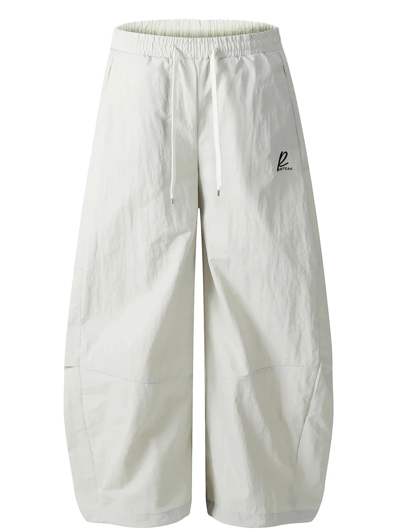 Men's Casual Wide Leg Drawstring Pants Gray / S