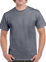 Men‘s Classic Crew Neck Cotton T-Shirt Dark Gray / S