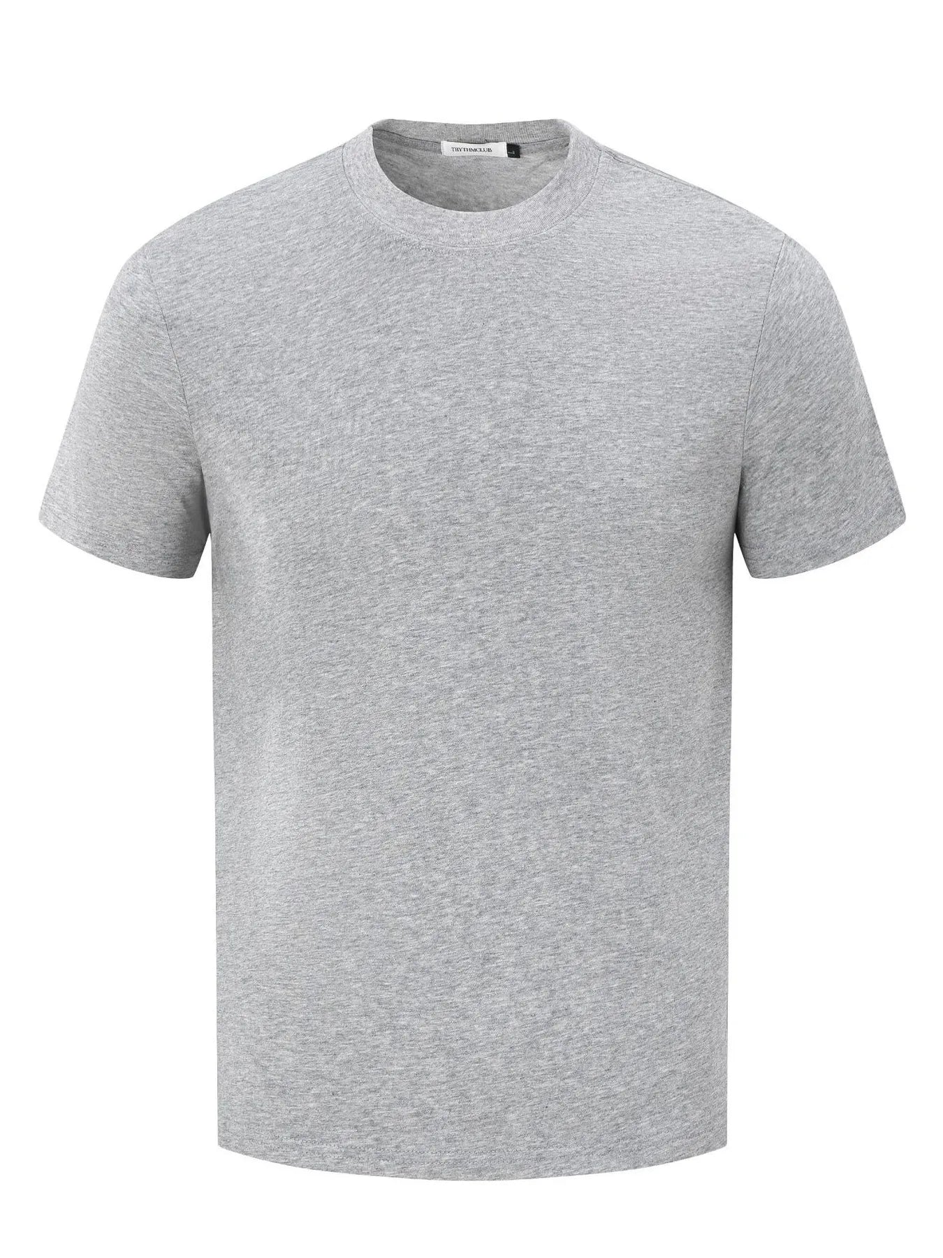 Men's Classic Crew Neck T-Shirt Flower Gray / S