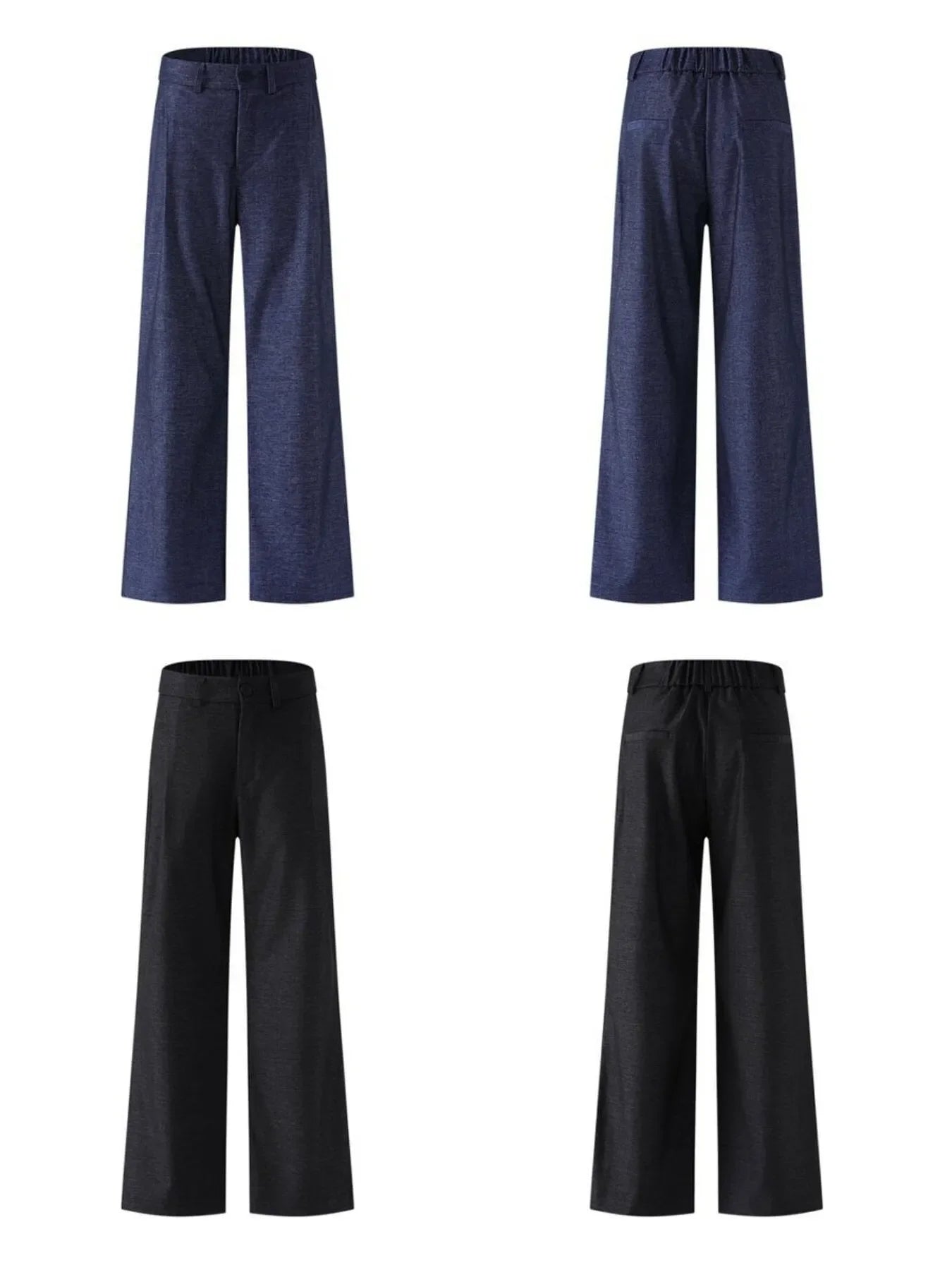 Men's Classic Wide-Leg Pants