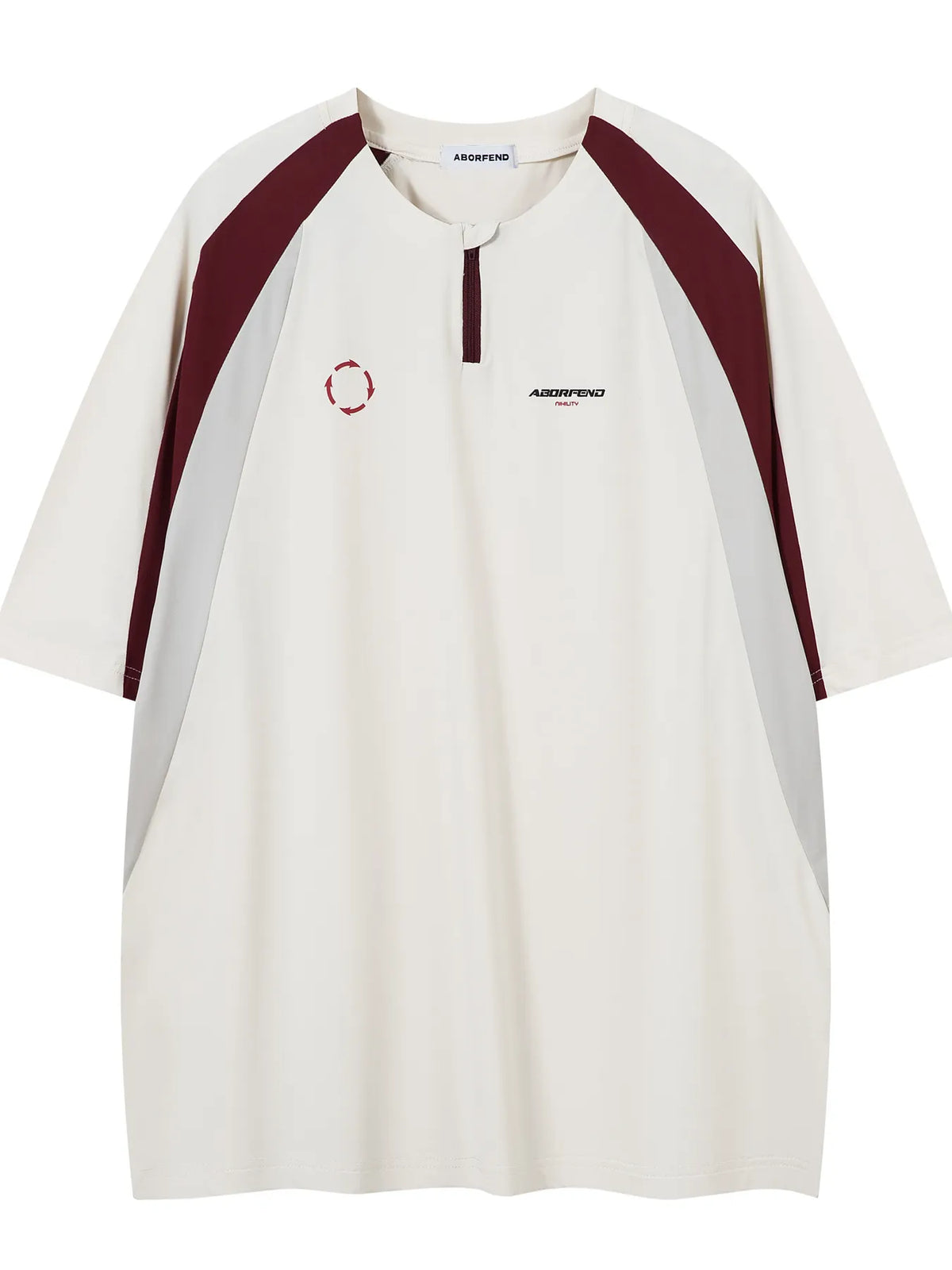 Men's Contrast Short Sleeve T-Shirt Apricot / S