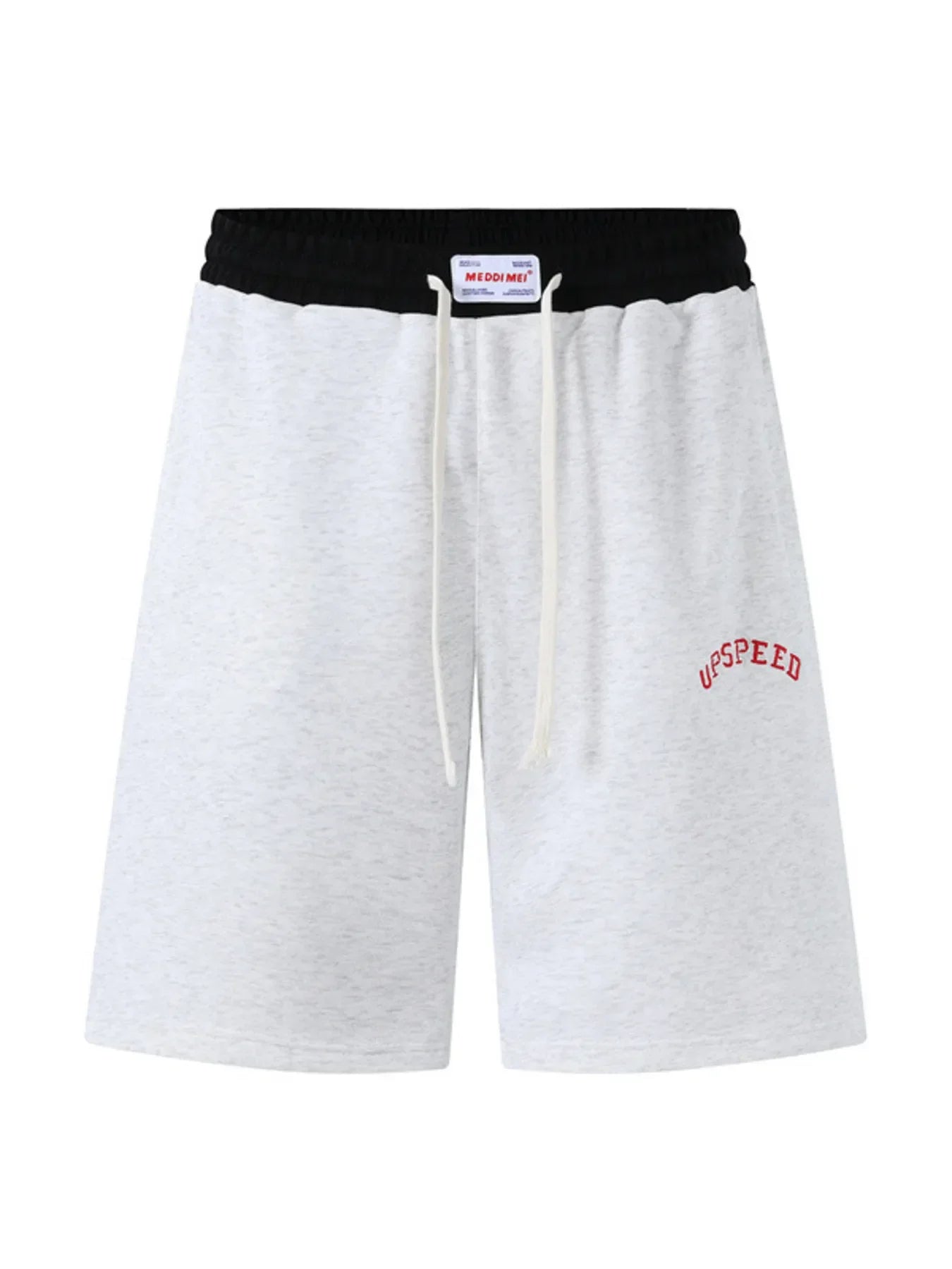 Men's Contrast Waistband Drawstring Shorts