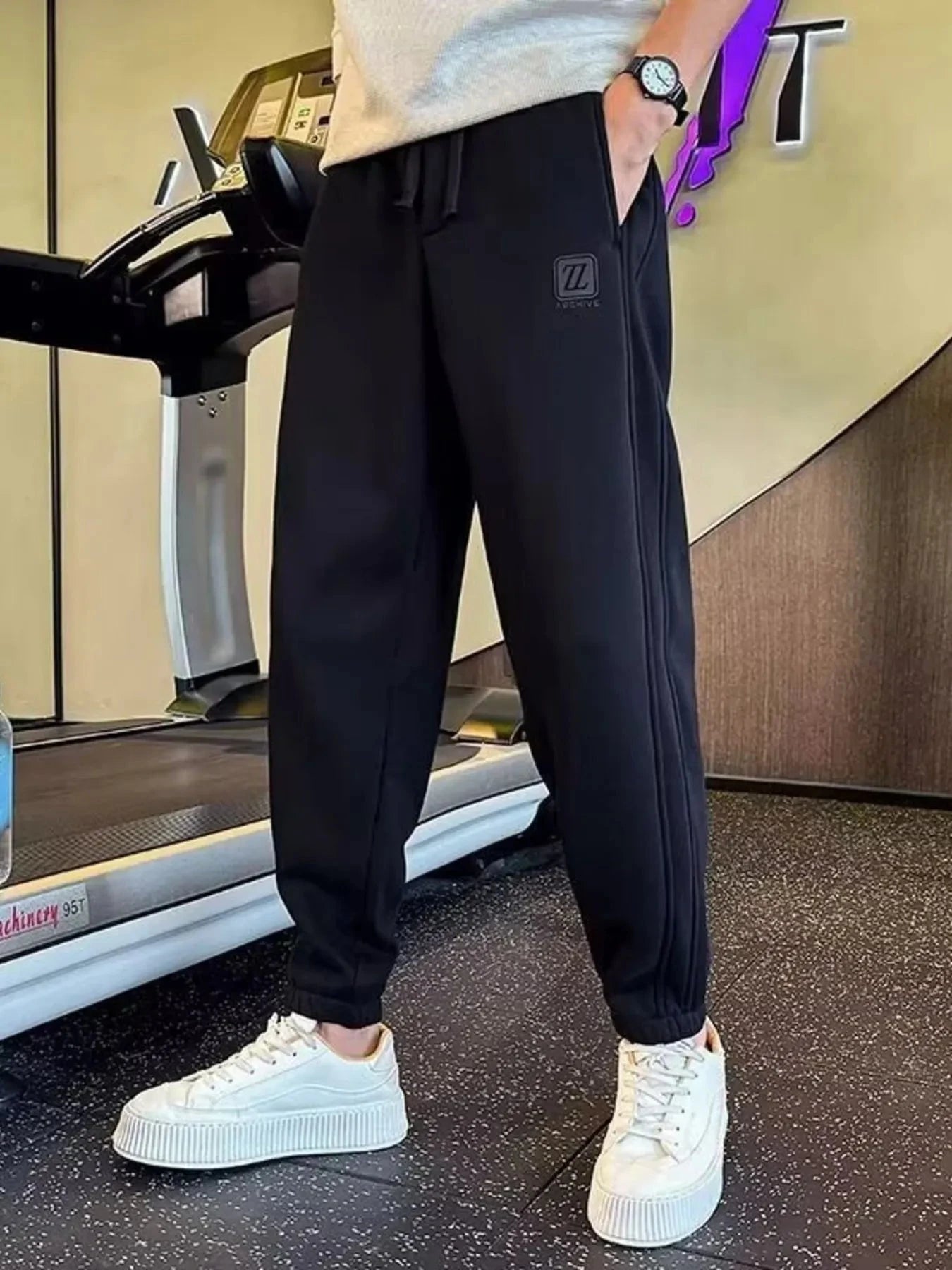 Men's Drawstring Loose Fit Joggers