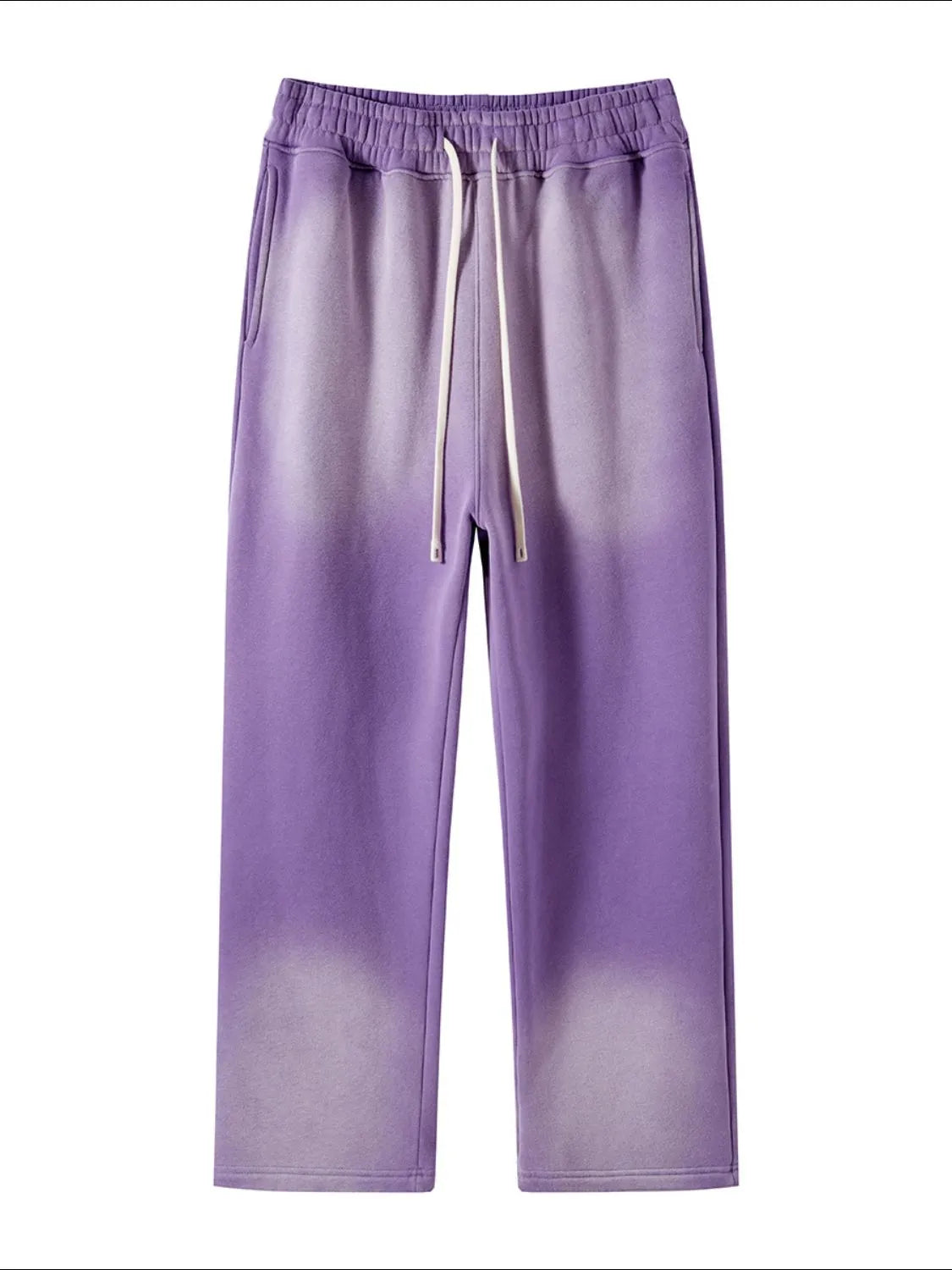 Men's Drawstring Loose Fit Pants Mauve / S