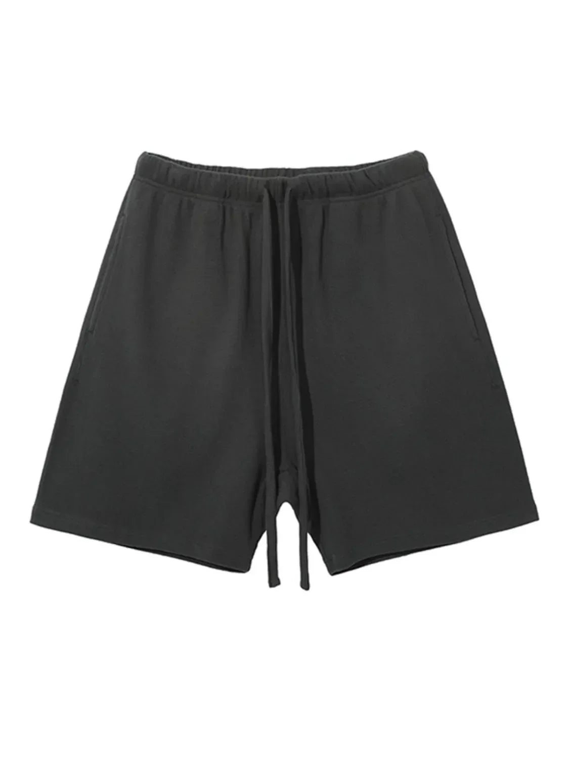 Men's Drawstring Waffle Shorts with Pockets