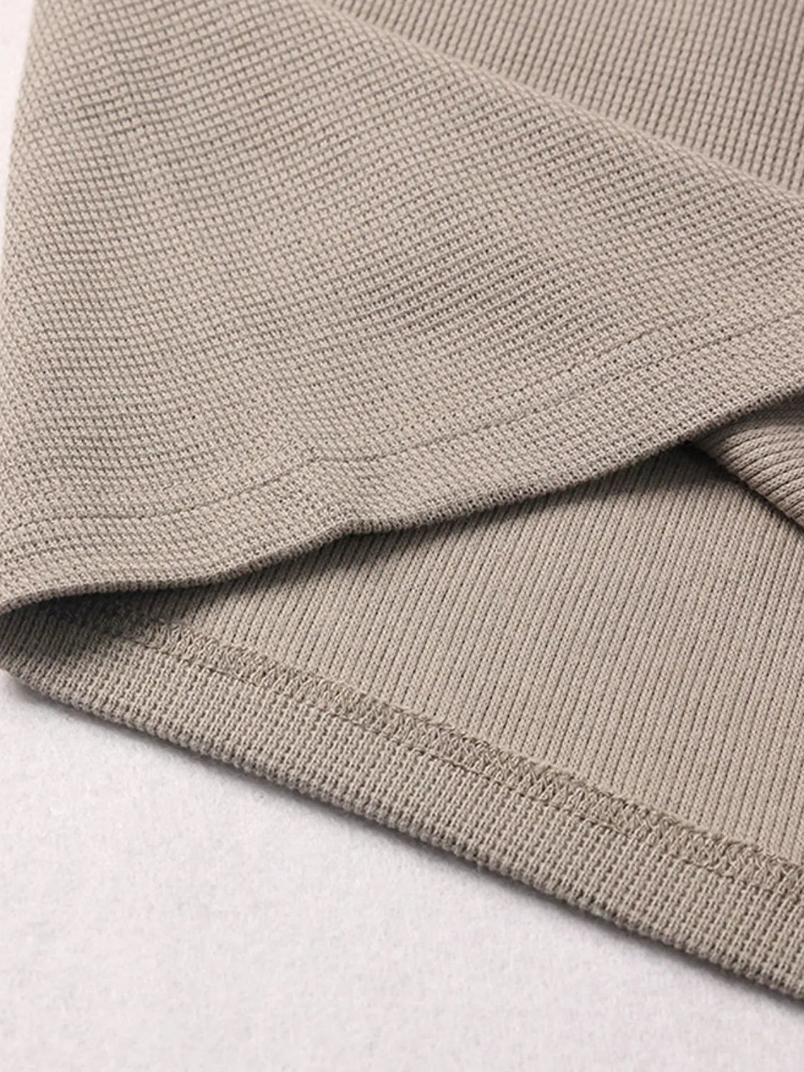 Men's Drawstring Waffle Shorts with Pockets