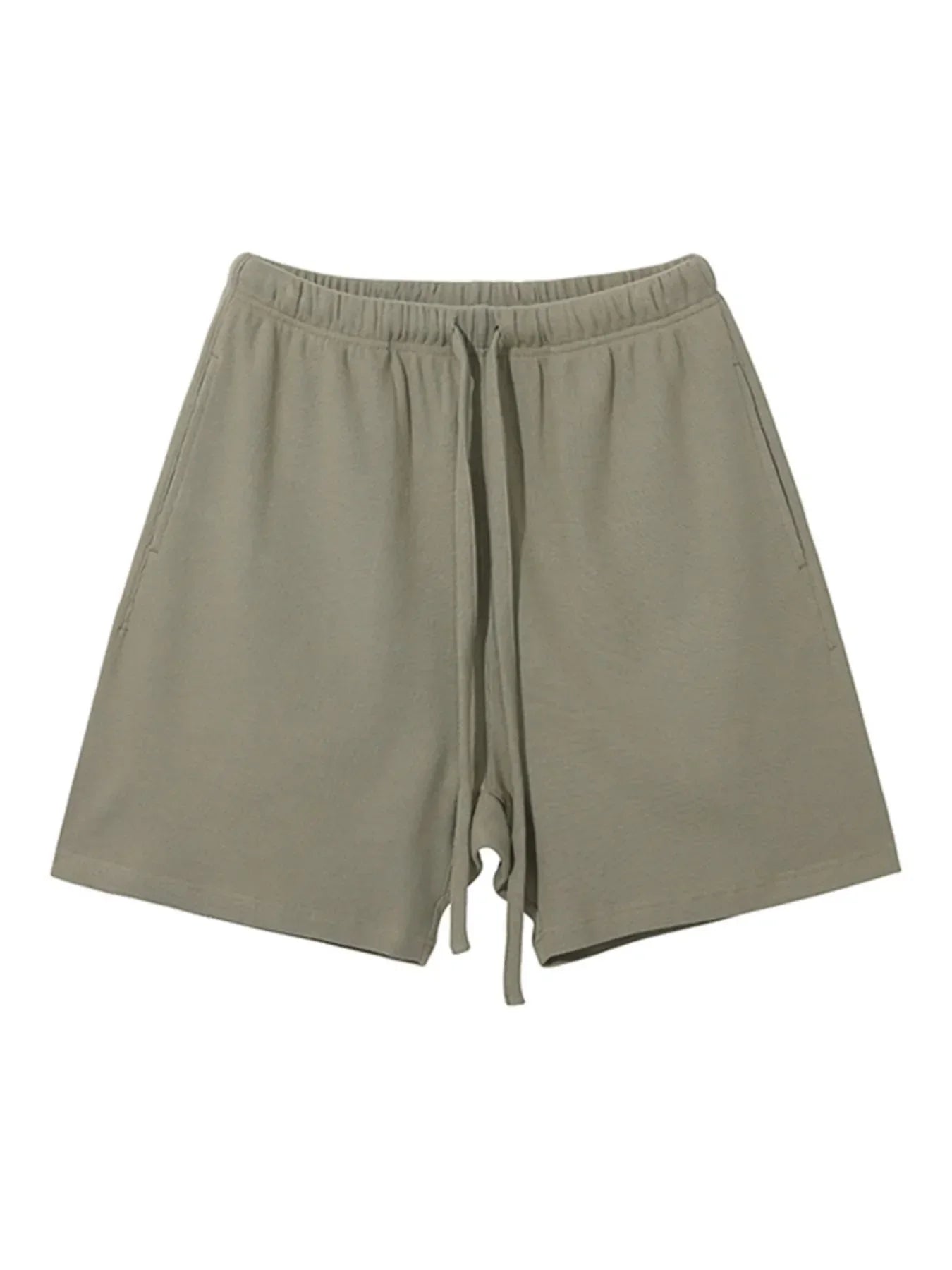 Men's Drawstring Waffle Shorts with Pockets