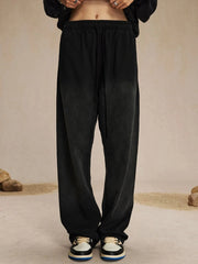 Men's Drawstring Wide Leg Pants