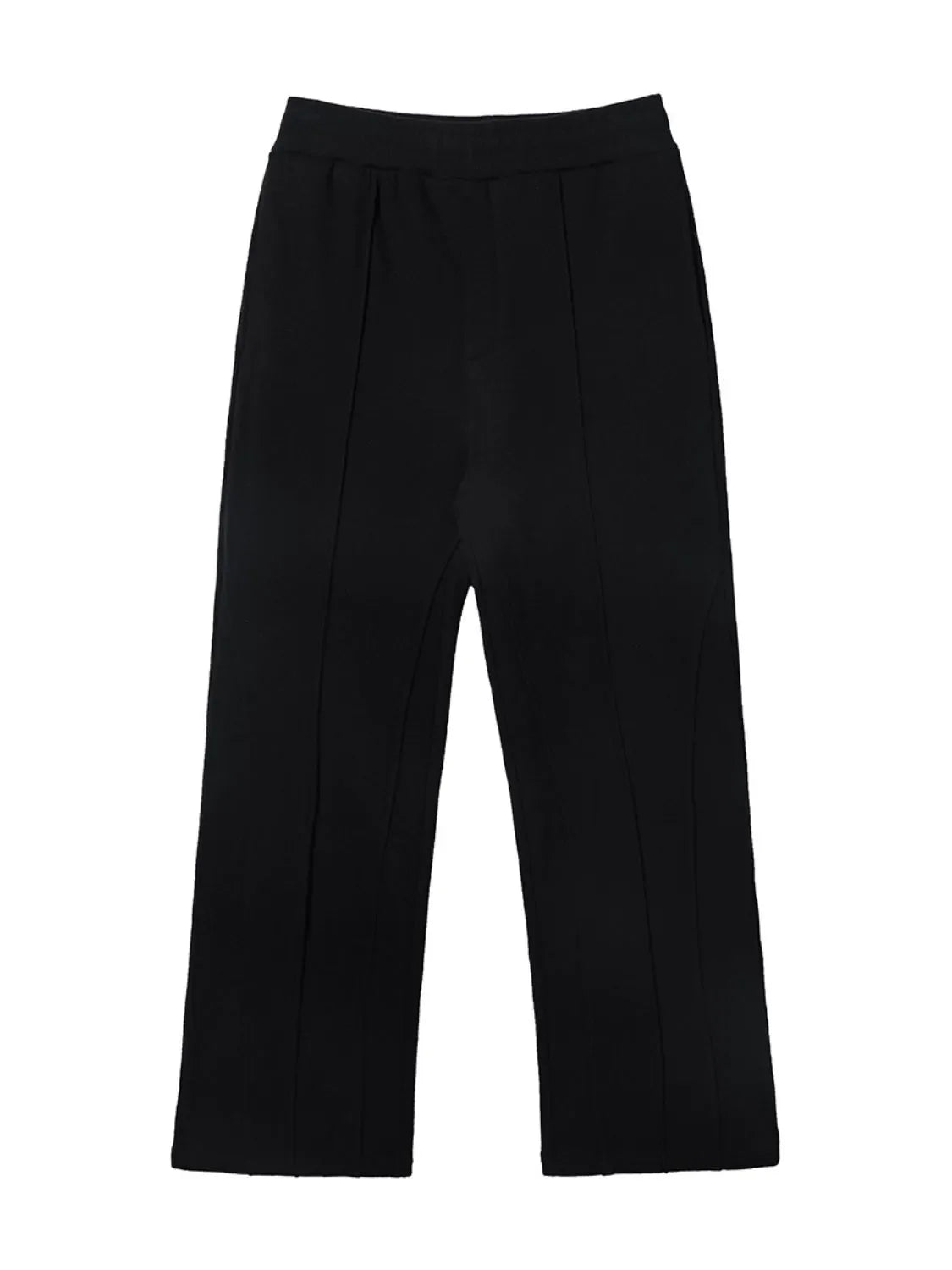 Men's Elastic Waist Pants Black / S