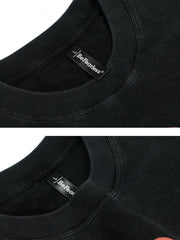 Men's Flower Graphic Oversized T-Shirt