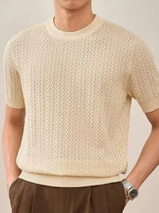 Men's Full Size Breathable Short Sleeve T-Shirt Plus Size