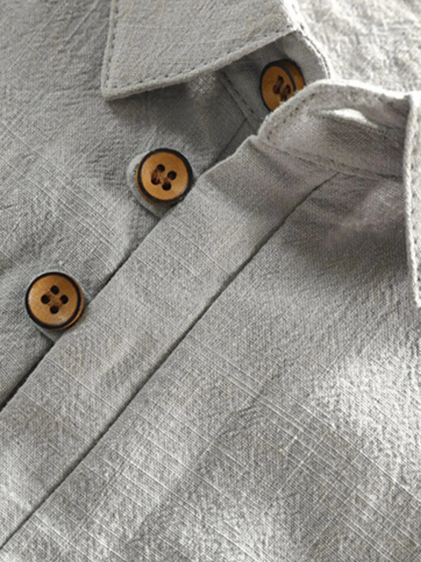Men's Full Size Button Detail Short Sleeve Polo Plus Size