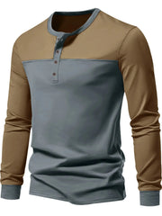 Men's Full Size Button Detail Short Sleeve Top Plus Size