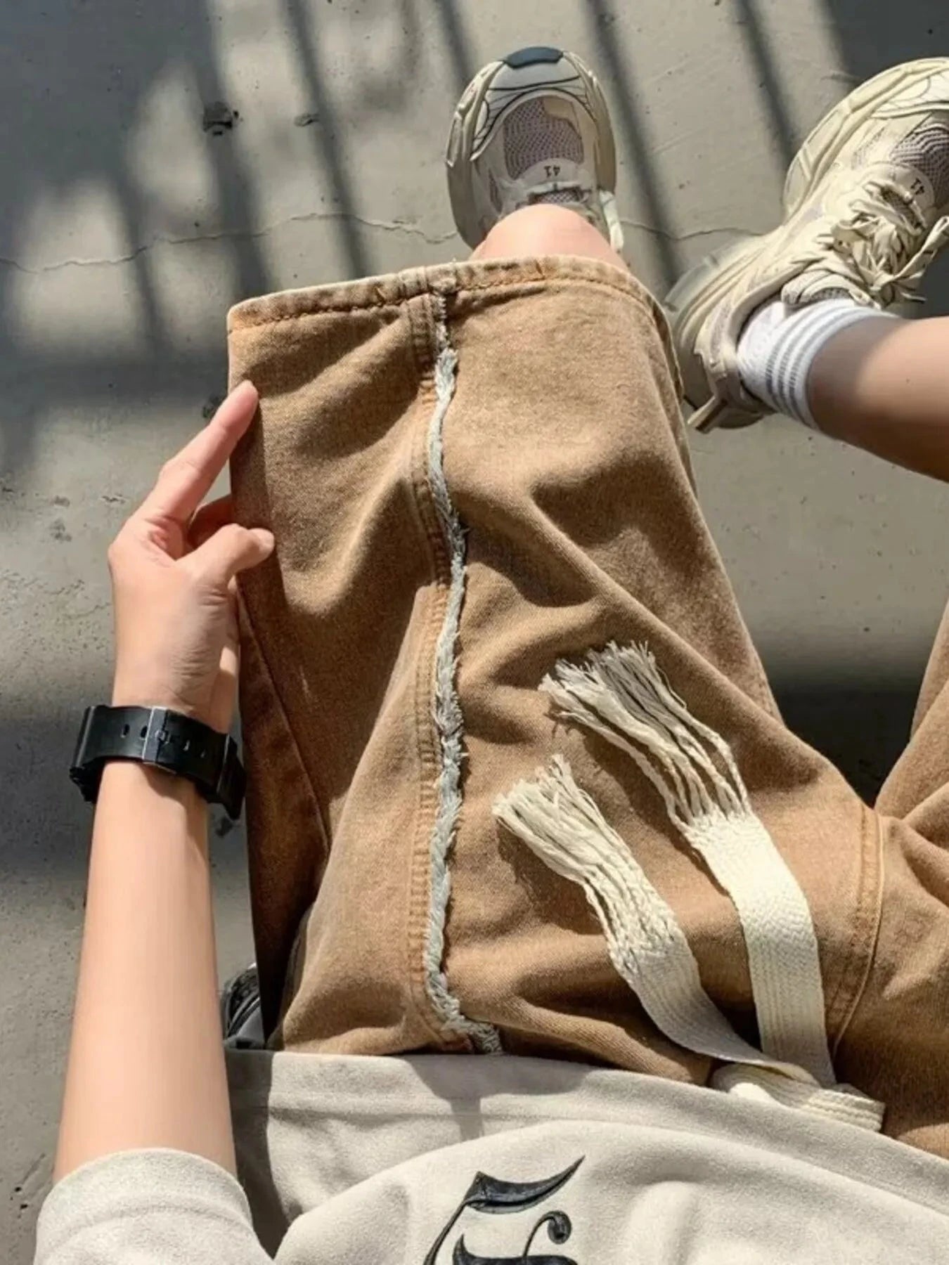 Men's Full Size Drawstring Denim Shorts with Pockets Plus Size