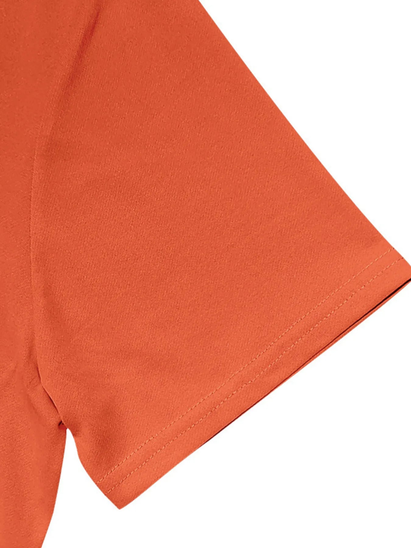 Men's Full Size Notched Short Sleeve T-Shirt Plus Size