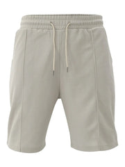 Men's Full Size Round Neck Tee and Shorts Set Plus Size