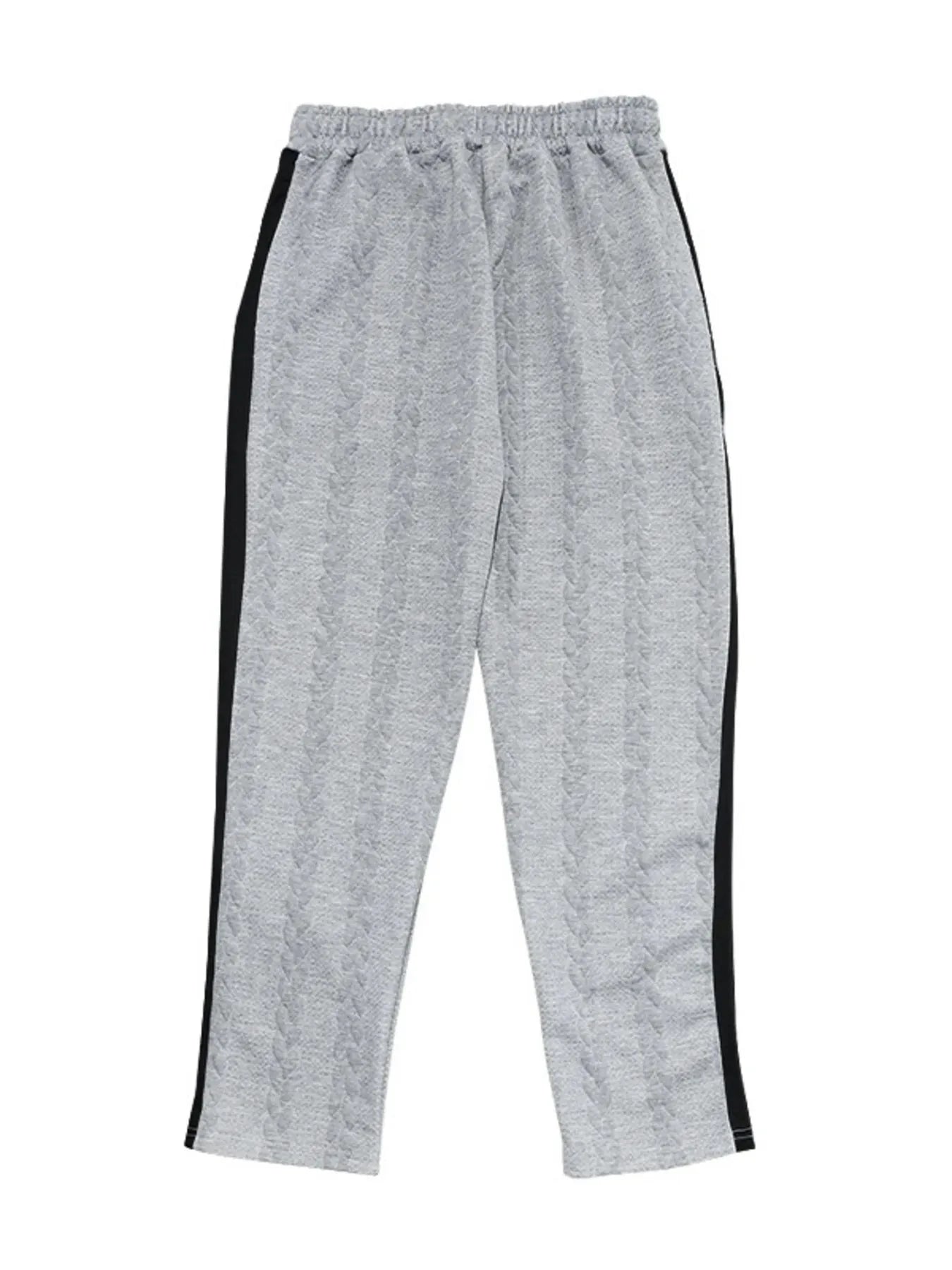 Men's Full Size Textured Drawstring Pants Plus Size