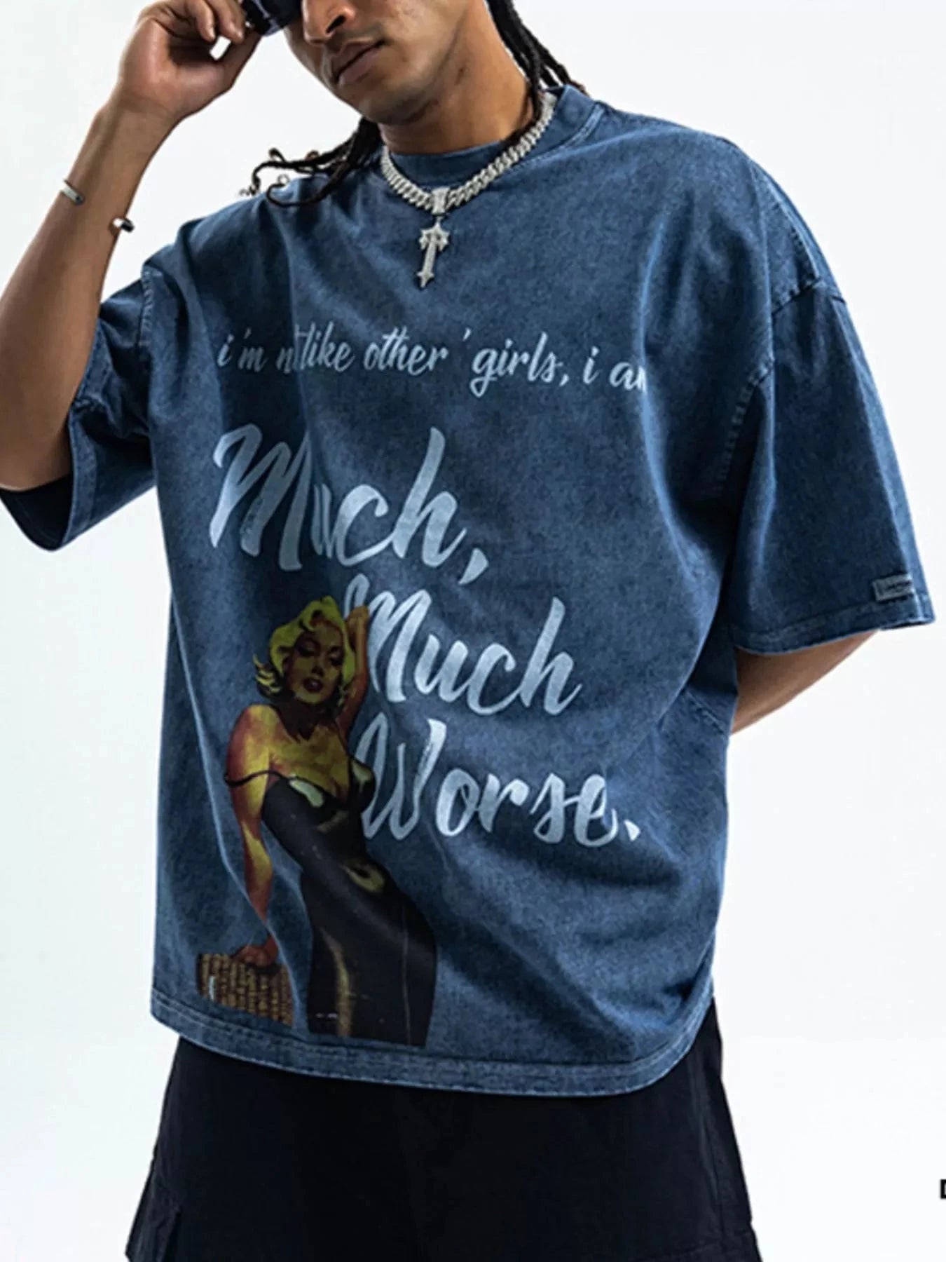 Men's Graphic Round Neck Half Sleeve T-Shirt