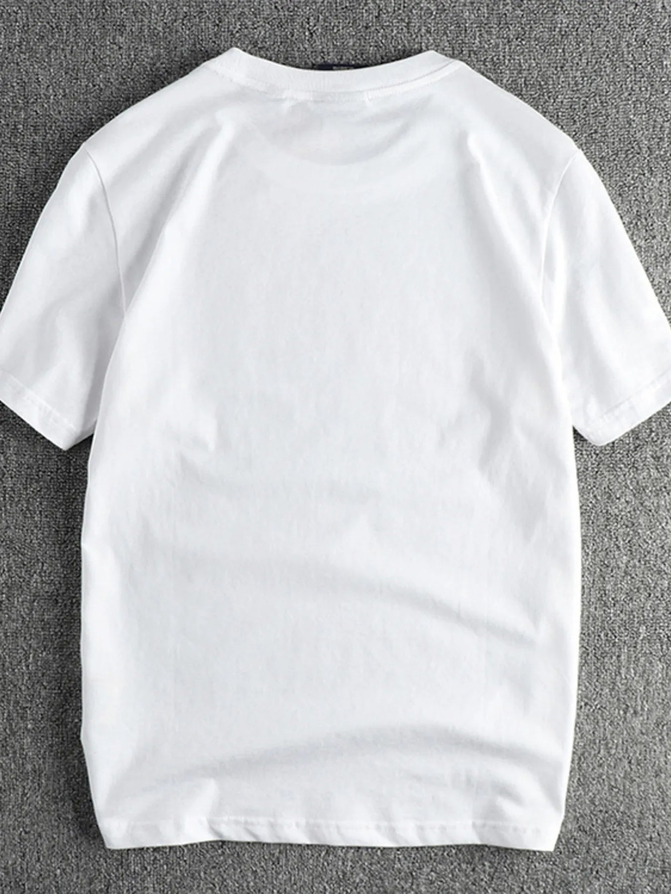 Men's Graphic Round Neck Short Sleeve T-Shirt