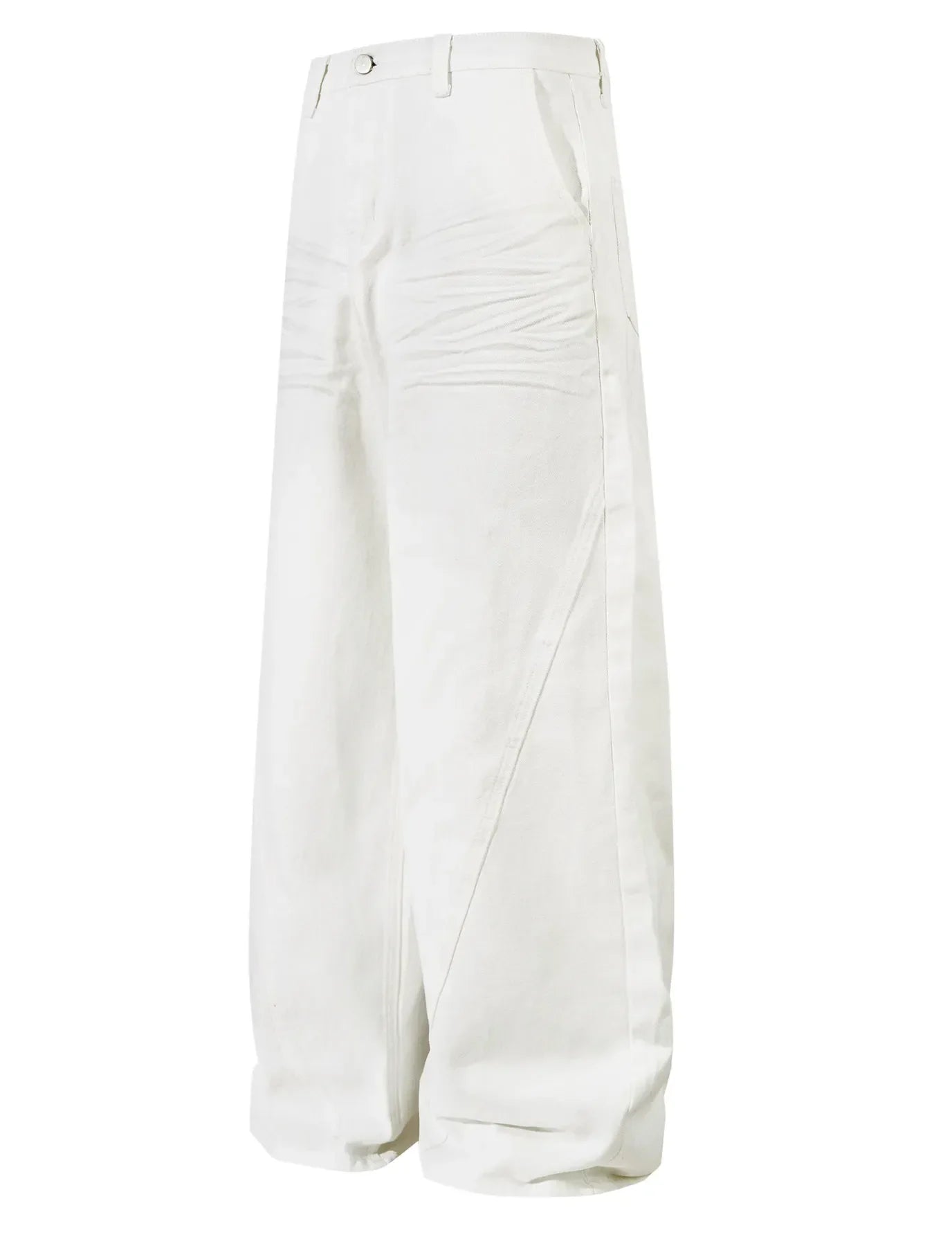 Men's High-Waist Wide Leg Balloon Jeans