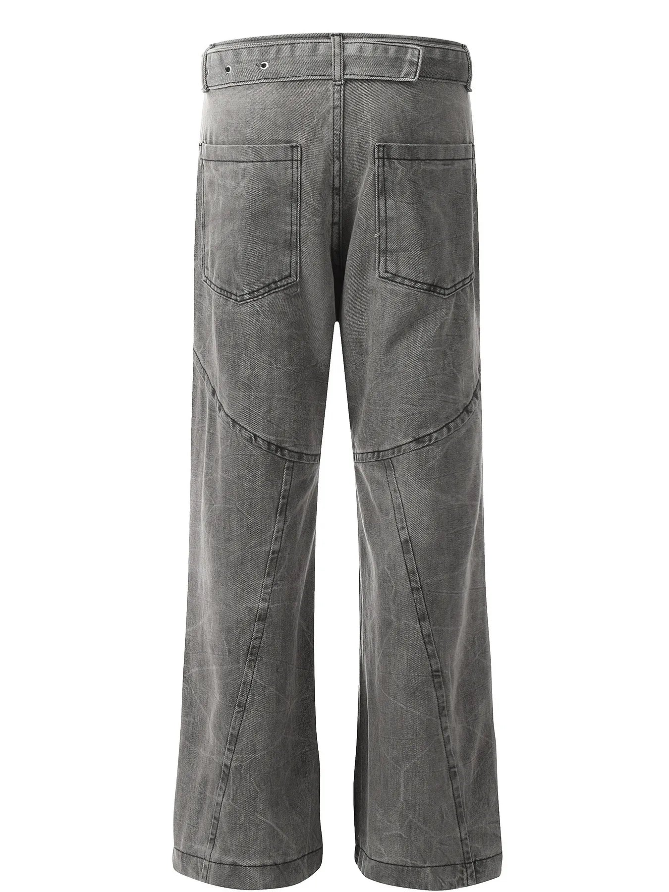 Men's High-Waist Wide Leg Jeans