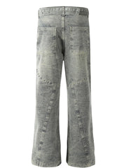 Men's High-Waist Wide Leg Jeans