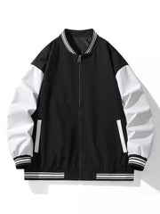 Men's Lightweight Color Block Zip Up Jacket