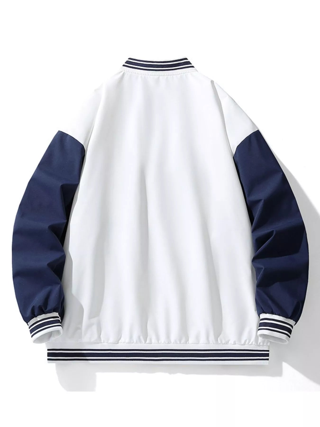 Men's Lightweight Color Block Zip Up Jacket