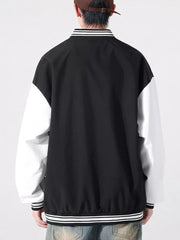 Men's Lightweight Color Block Zip Up Jacket