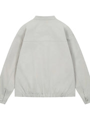 Men's Long Sleeve Jacket with Chest Pockets