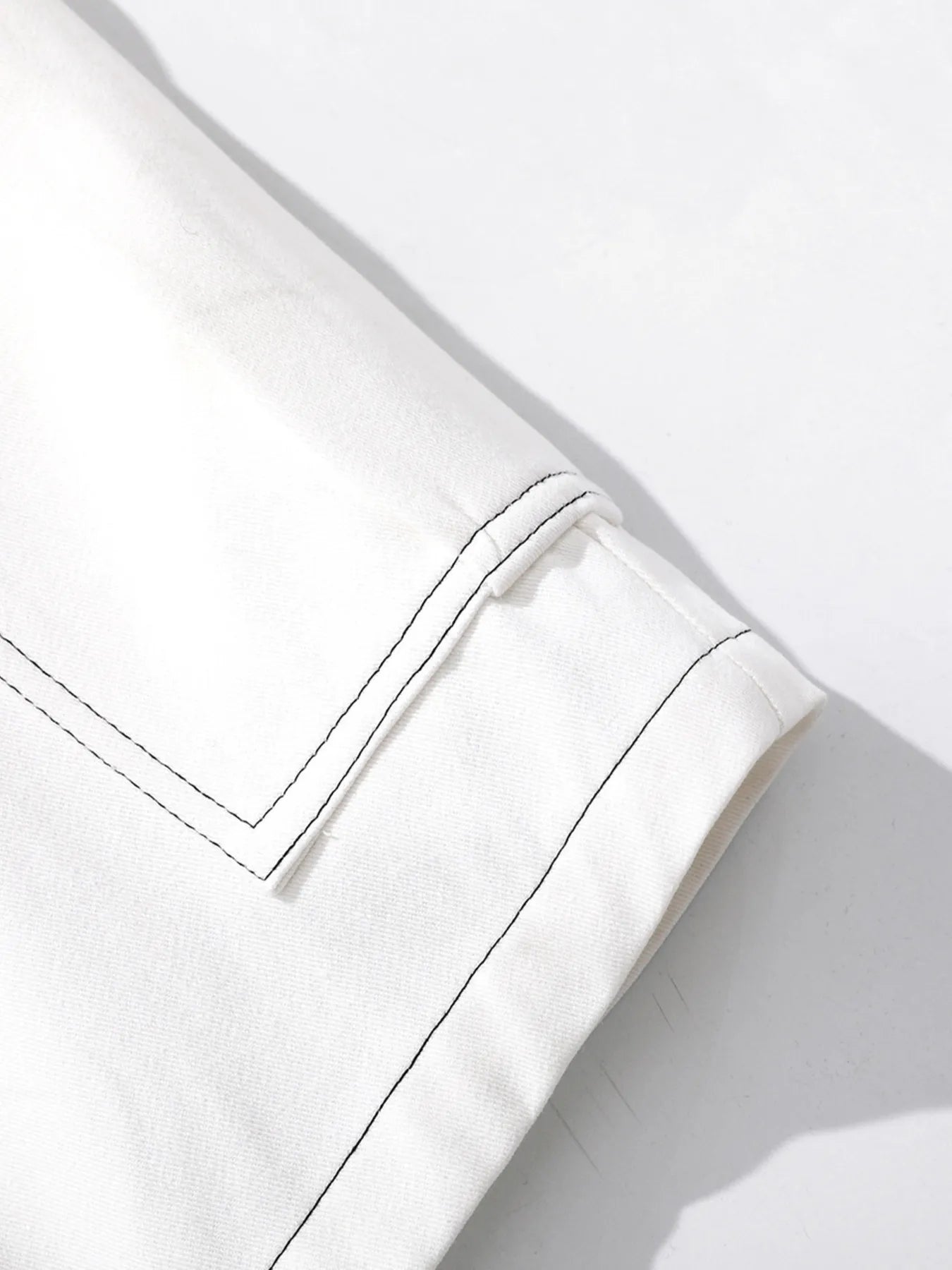 Men's Loose Fit Cargo Denim Shorts