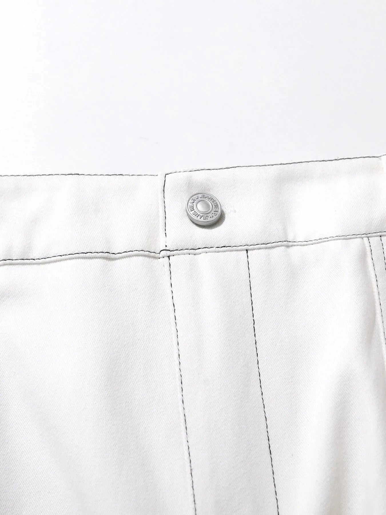 Men's Loose Fit Cargo Denim Shorts